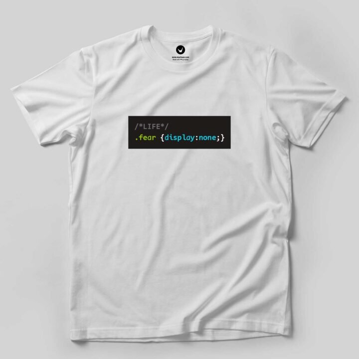 display-none |  Programming code printed Unisex T-shirt
