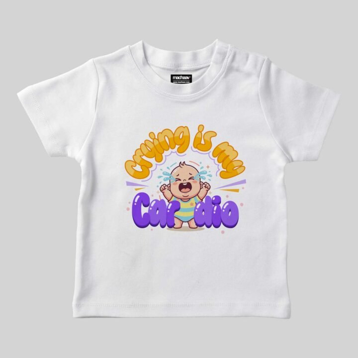 Crying is my cardio | Unisex Kids T-shirt